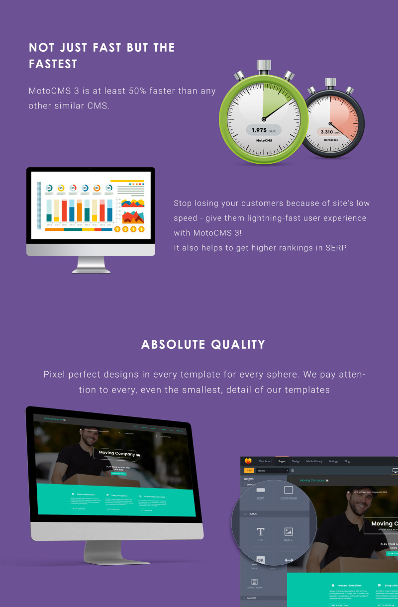 Moving Company MotoCMS Website Template - Features Image 4