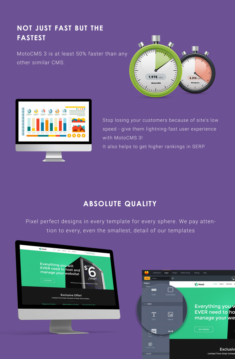 Plantilla Moto CMS 3 Responsive para Sitio de Hosting #59426 - Imagen de características 4