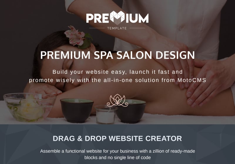 Melissa & Lauren - Beauty Salon Responsive Premium Moto CMS 3 Template - Features Image 1