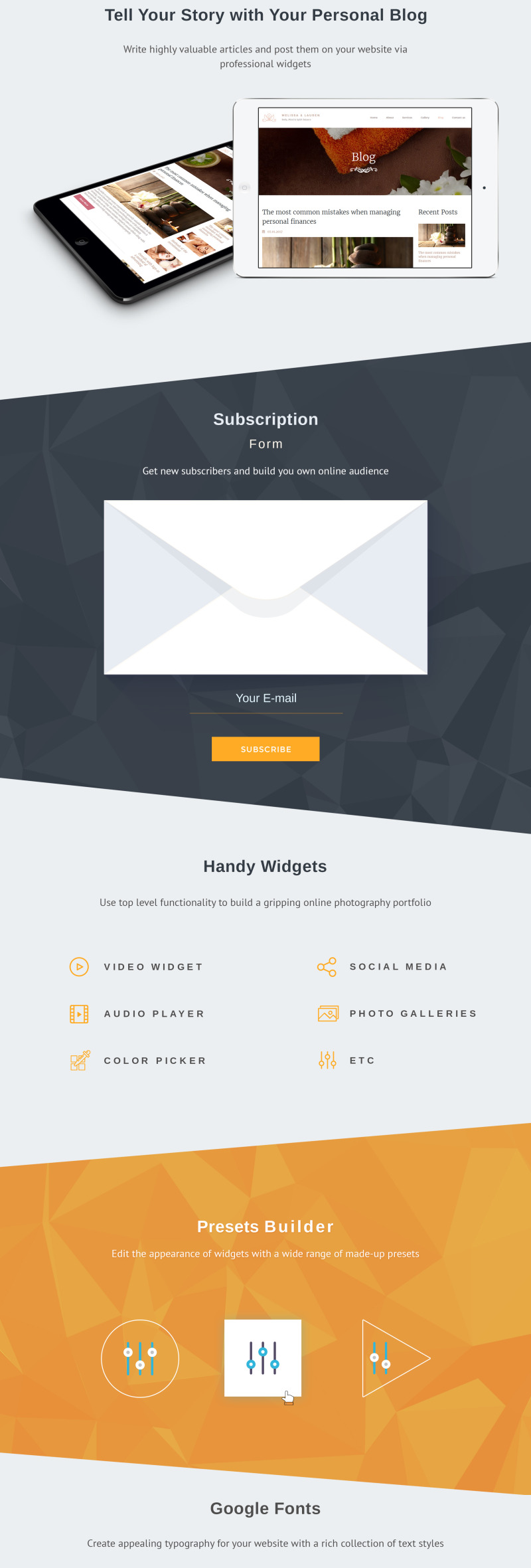 Melissa & Lauren - Beauty Salon Responsive Premium Moto CMS 3 Template - Features Image 4