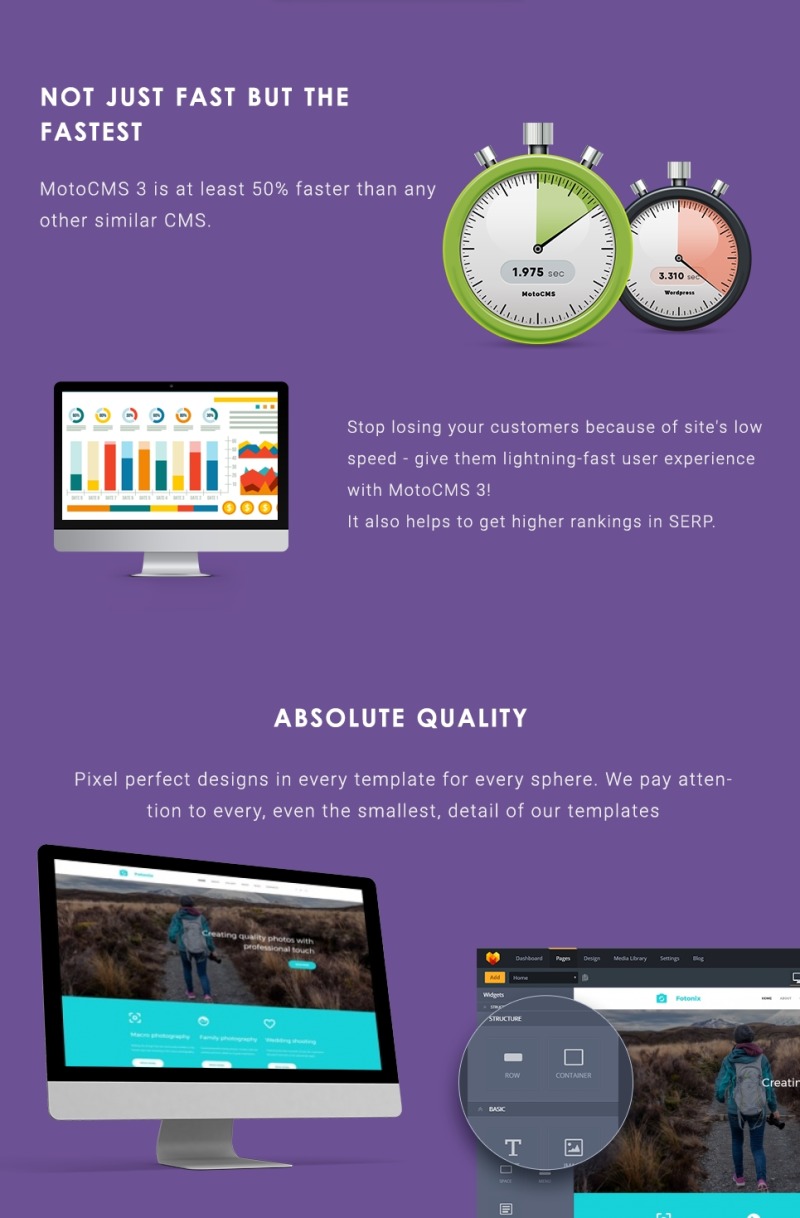 Fotonix Responsive Photo Gallery Template - Features Image 4