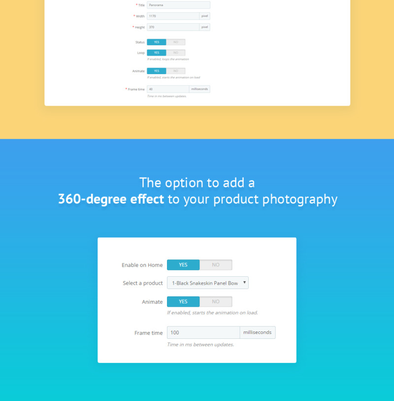 360 View PrestaShop module - Features Image 5
