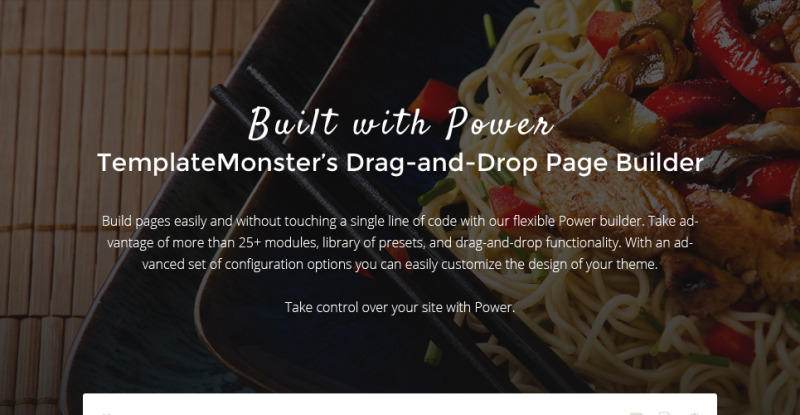 Tanaka - Japanese Restaurant Responsive WordPress thema №60113 - Eigenschappen Afbeelding 1