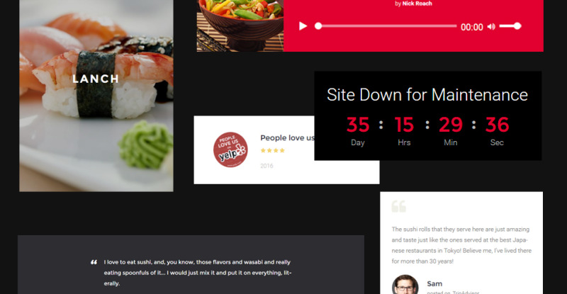 Tanaka - Japanese Restaurant Responsive WordPress thema №60113 - Eigenschappen Afbeelding 11