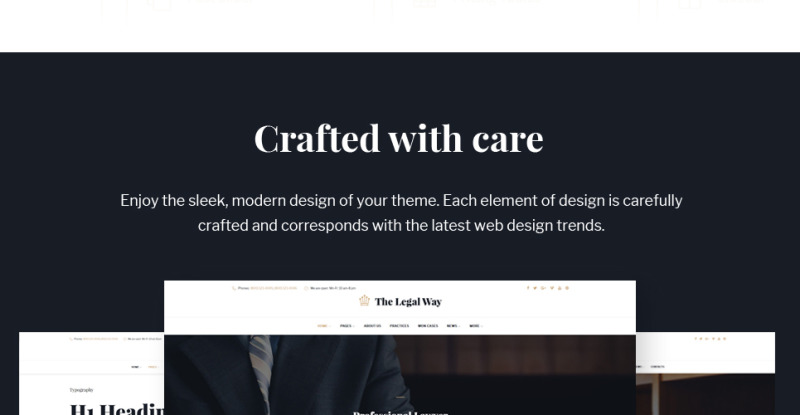 The Legal Way - Avocat & Procureur thème WordPress adaptatif #61148 - Image 9