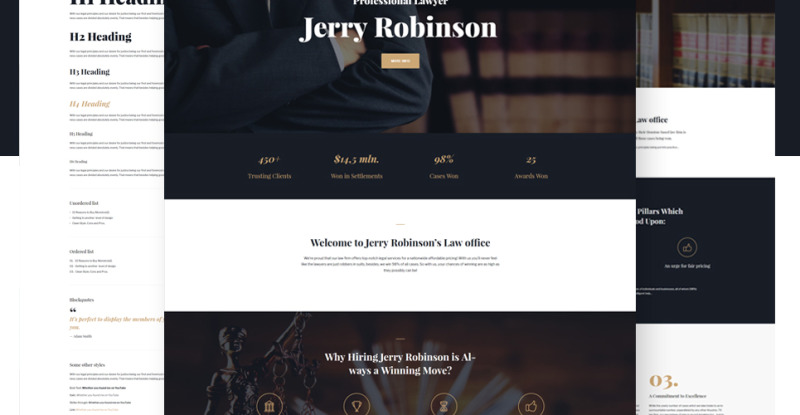 The Legal Way - Avocat & Procureur thème WordPress adaptatif #61148 - Image 10