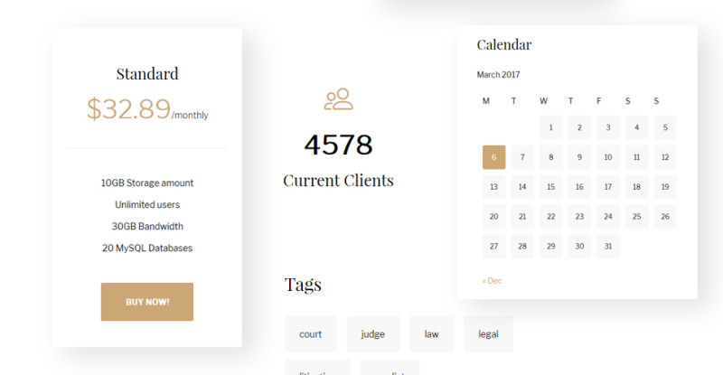 The Legal Way - Avocat & Procureur thème WordPress adaptatif #61148 - Image 17