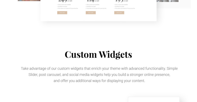 Bookit - Small Hotel WordPress Theme - Features Image 18