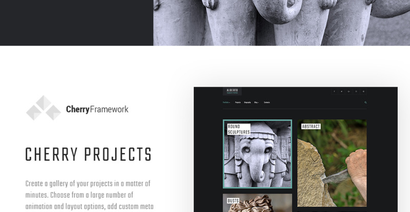 Alberto WordPress Theme - Features Image 2