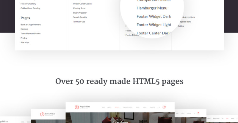 Royal Villas Website Template - Features Image 5