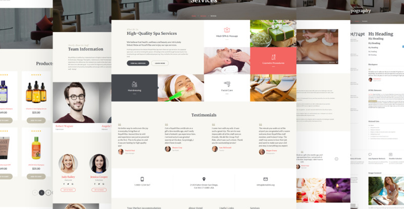 Royal Villas Website Template - Features Image 6