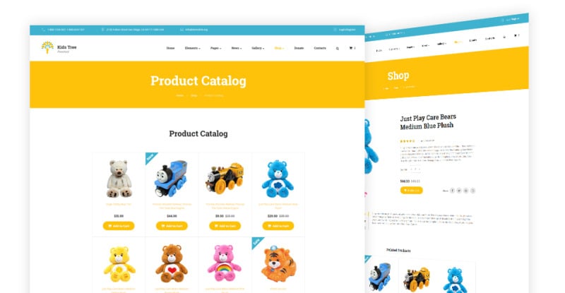 Kids Tree Preschool Education HTML Bootstrap5 Website Template