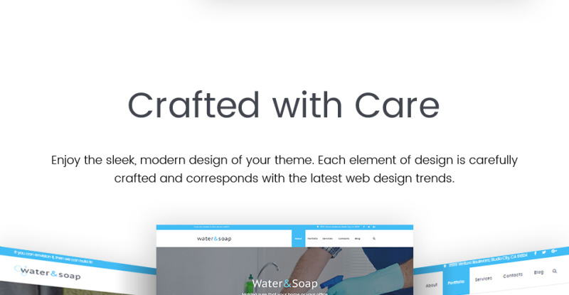 Water And Soap - Cleaning Service Company WordPress Theme - Features Image 10