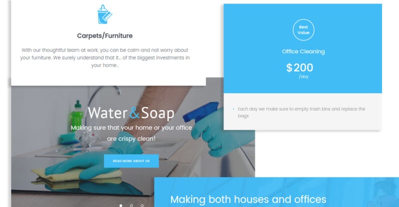 Water And Soap - Cleaning Service Company WordPress Theme - Features Image 13