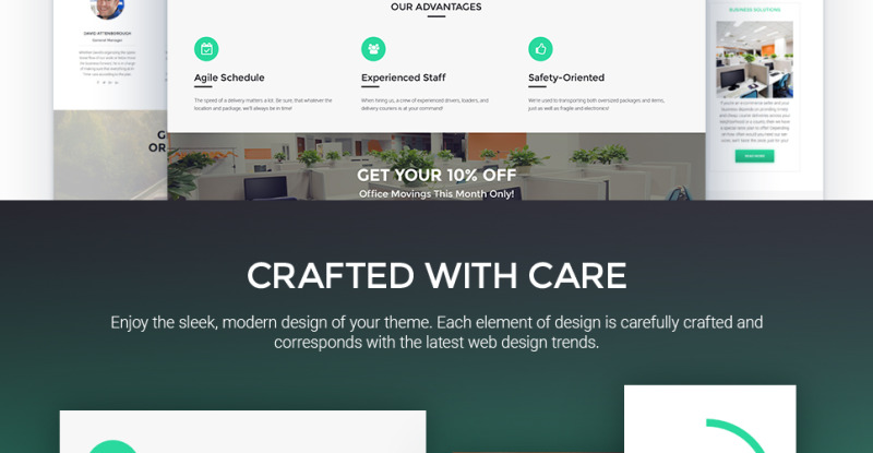 InTime - Delivery Services WordPress Theme Responsive WordPress thema №61227 - Eigenschappen Afbeelding 3