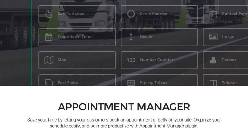 InTime - Delivery Services WordPress Theme Responsive WordPress thema №61227 - Eigenschappen Afbeelding 8