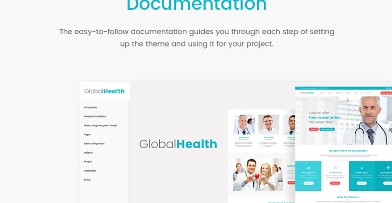 GlobalHealth - Doctor & Medical WordPress Theme - Features Image 35