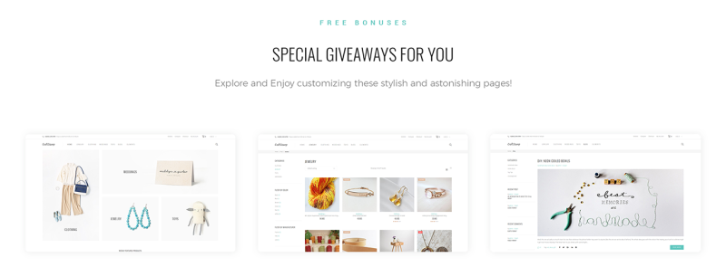 Craftstamp - Handmade Art Store Elementor WooCommerce Theme - Features Image 2
