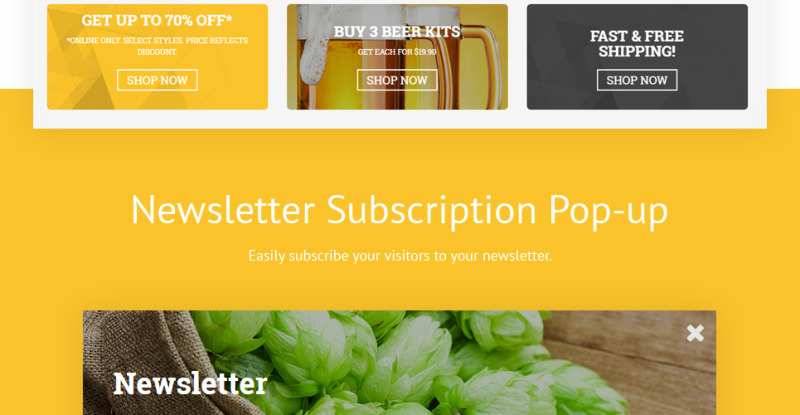 HomeBrew - Brewery Responsive OpenCart Template - Features Image 4