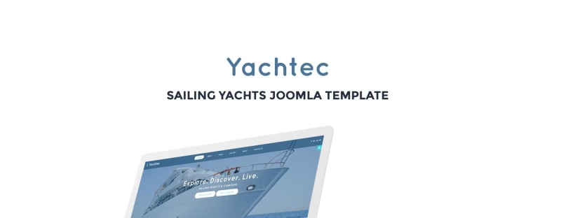 YachTech - Vente de yachts et de vols charters thème Joomla adaptatif #62071 - Image 1