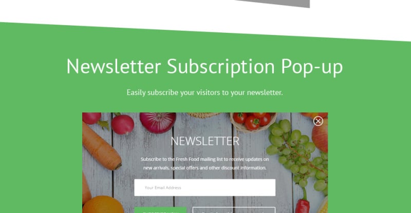 Fresh Food - Healthy & Organic Food Store OpenCart Template