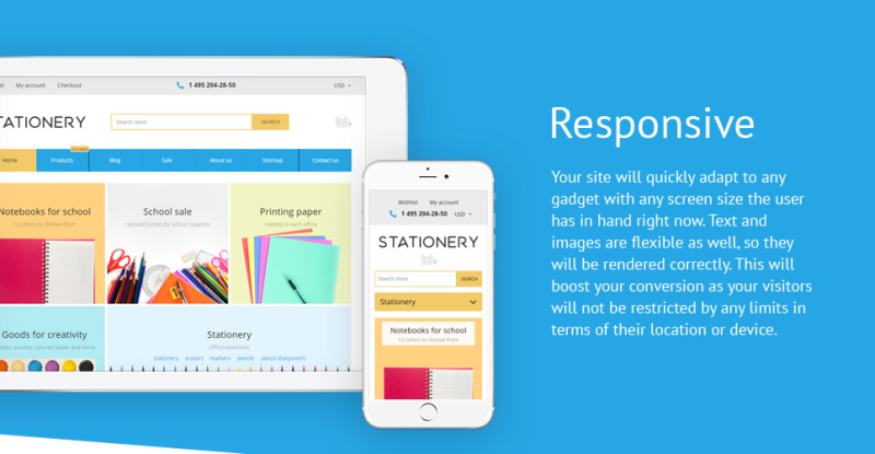 Stationery - Stationery Store Responsive Shopify Theme - Features Image 1
