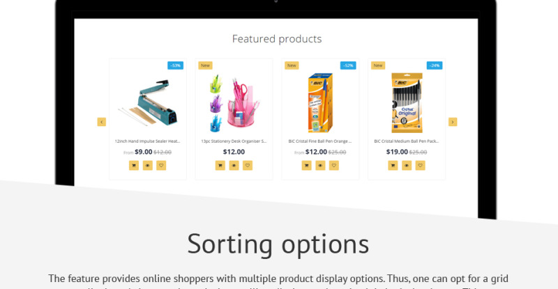 Stationery - Stationery Store Responsive Shopify Theme - Features Image 6
