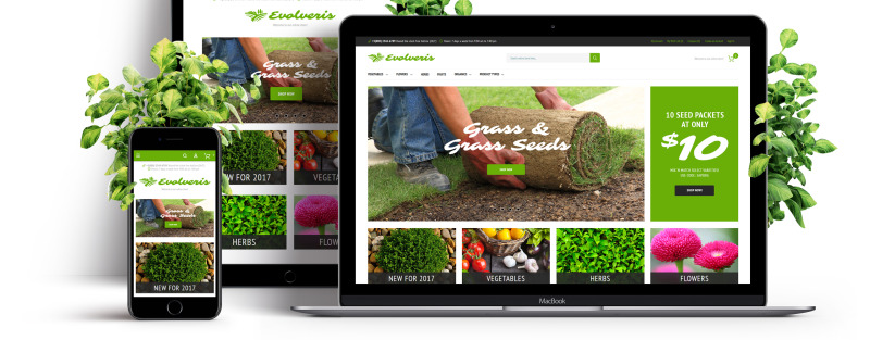 Evolveris - Gardening Store Magento Theme - Features Image 2