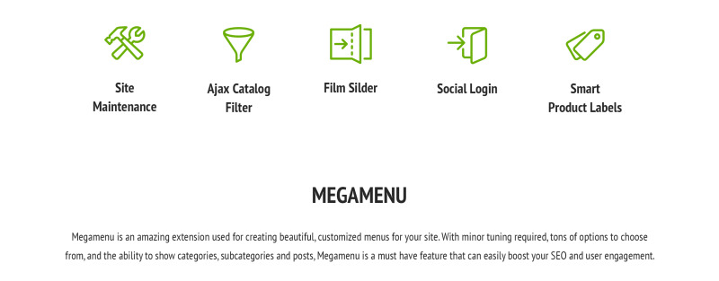 Evolveris - Gardening Store Magento Theme - Features Image 5