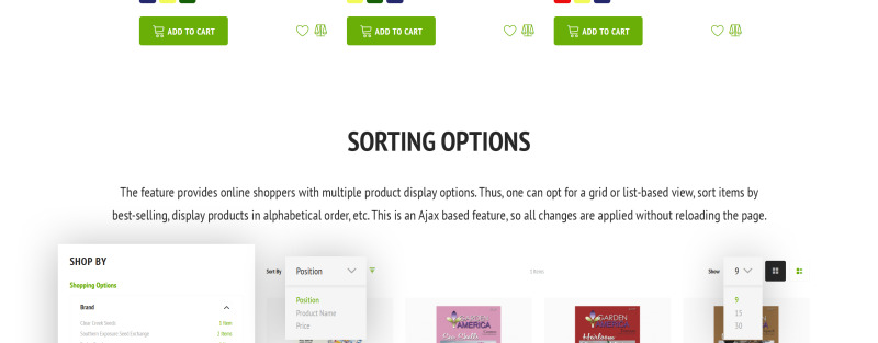 Evolveris - Gardening Store Magento Theme - Features Image 12