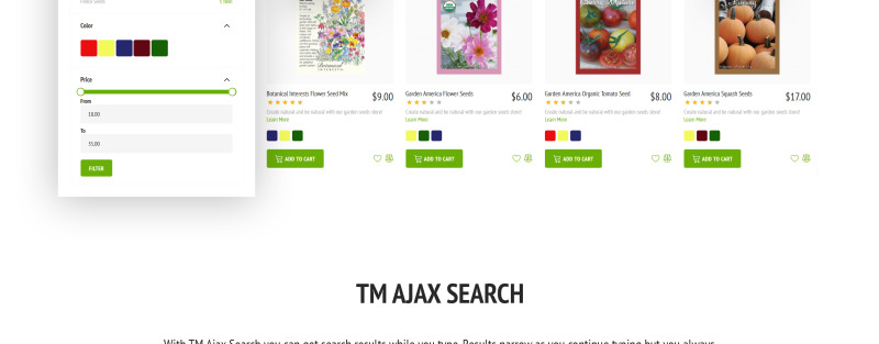 Evolveris - Gardening Store Magento Theme - Features Image 13