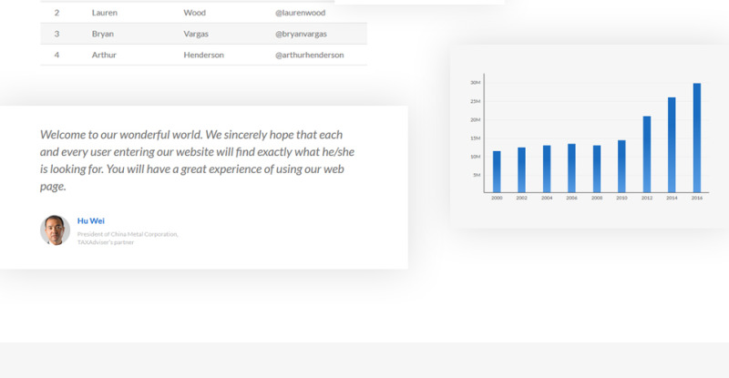 TaxAdviser - Accounting and Tax Services Company Responsive Multipage Website Template - Features Image 4