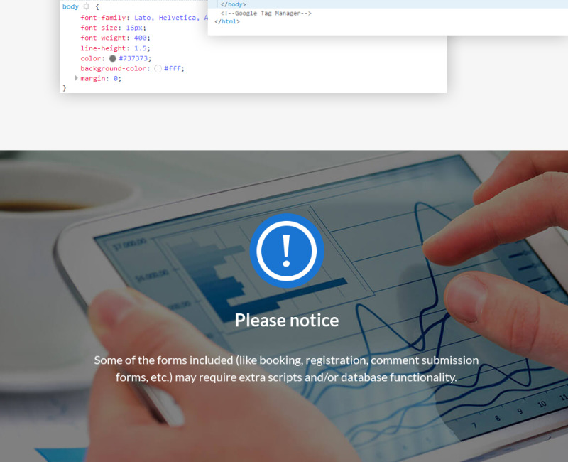 TaxAdviser - Accounting and Tax Services Company Responsive Multipage Website Template - Features Image 16