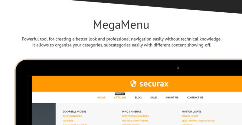 Security Responsive Shopify Theme - Features Image 2