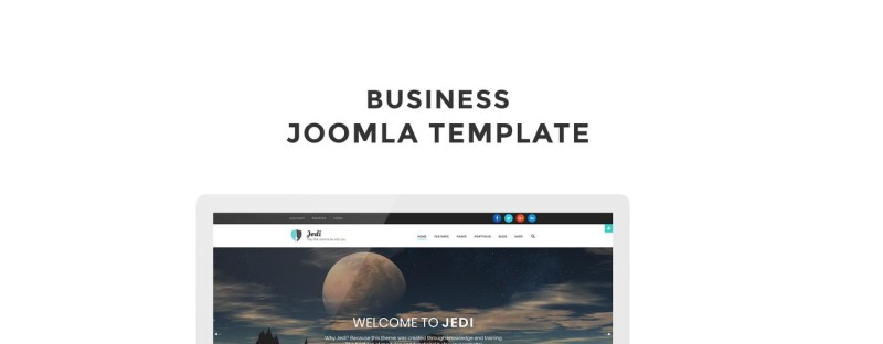 Jedi - Creative Multipurpose Joomla Template - Features Image 1