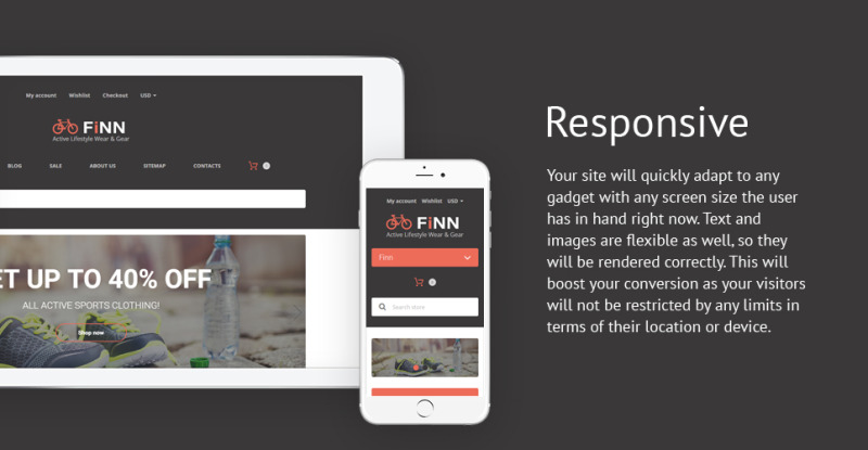 Extreme Sports Store Shopify Theme - Features Image 1