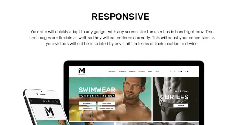 Mottasco - Mens Underwear Responsive Magento Theme - Features Image 3