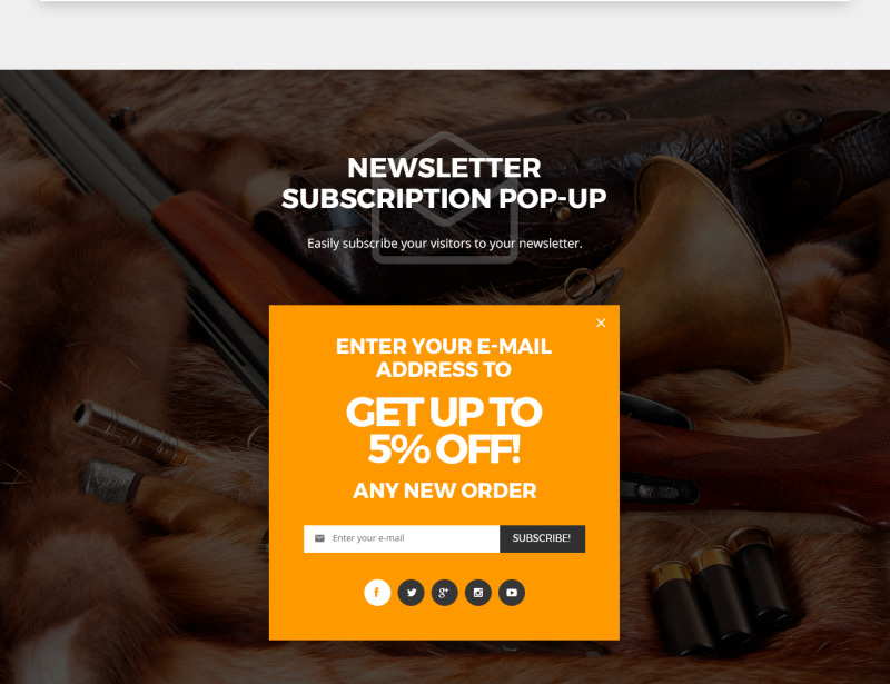 BigHunt - Hunting Gear Store Template Magento Theme - Features Image 3