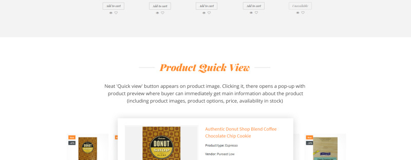 Coffee Shop Responsive Shopify Theme - Features Image 4