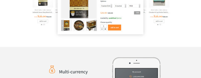 Coffee Shop Responsive Shopify Theme - Features Image 5
