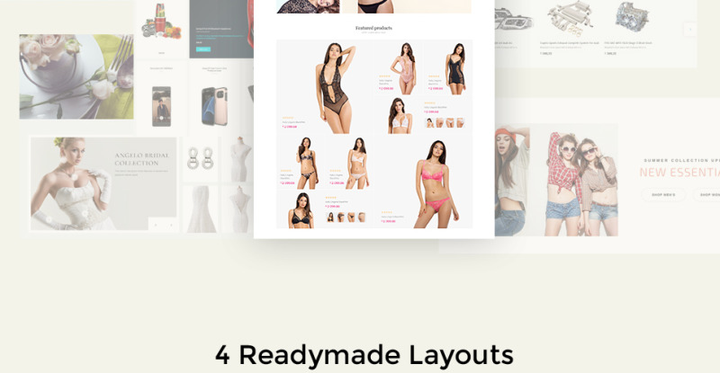Eveprest - Lingerie PrestaShop Theme - Obraz funkcji 4