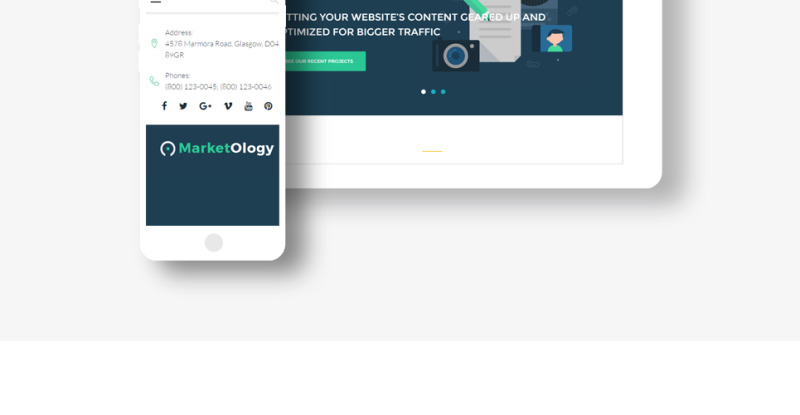 MarketOlogy - SEO and Marketing Agency Responsive WordPress Theme - Features Image 20