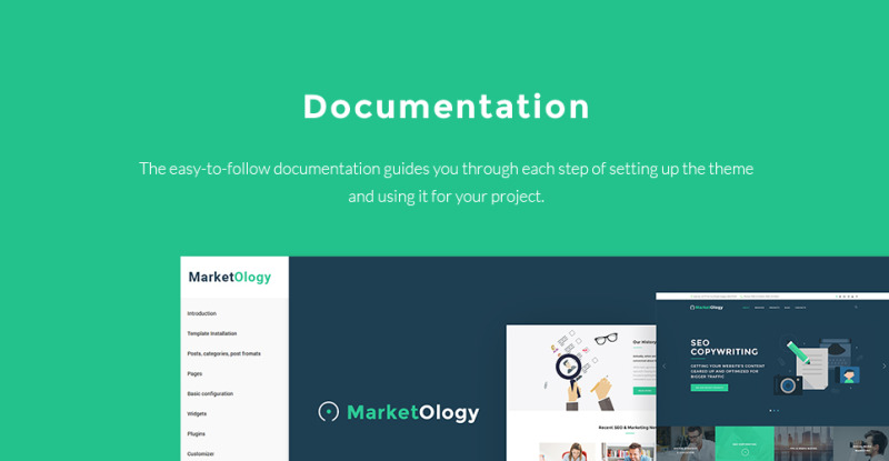 MarketOlogy - SEO and Marketing Agency Responsive WordPress Theme - Features Image 28