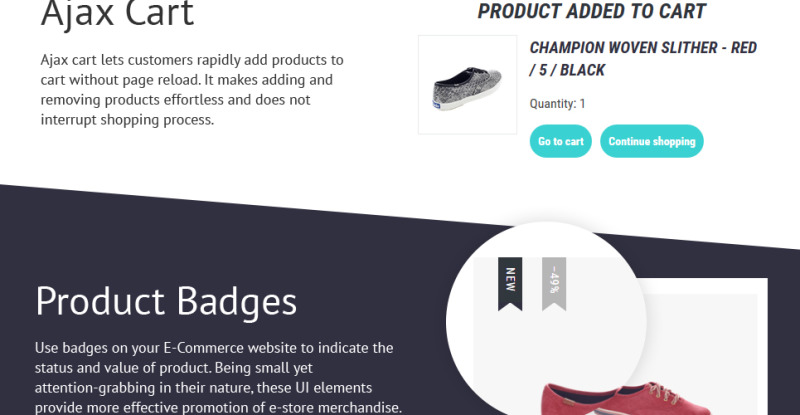 Hamintec - Luxury Quality Sneakers Store Shopify Theme - Features Image 8