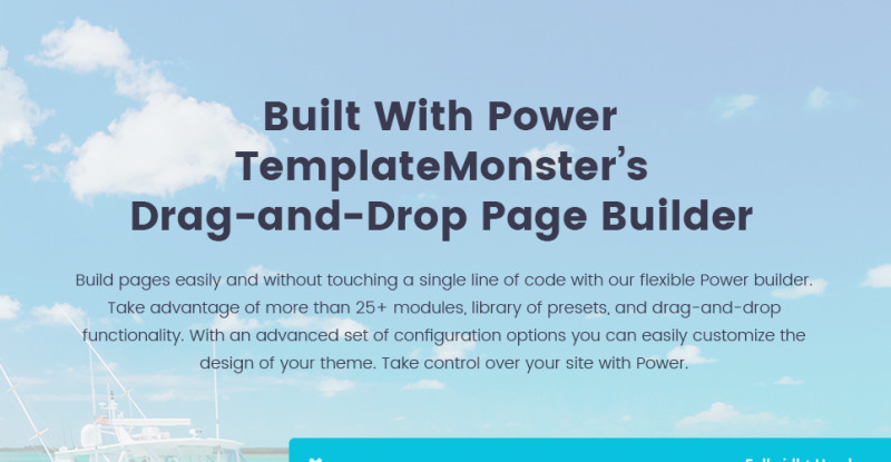Template WordPress Responsive #62365 Yachting & Voyage Charter - Immagine Caratteristiche 1