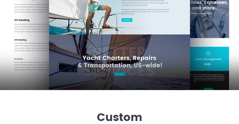 Template WordPress Responsive #62365 Yachting & Voyage Charter - Immagine Caratteristiche 14