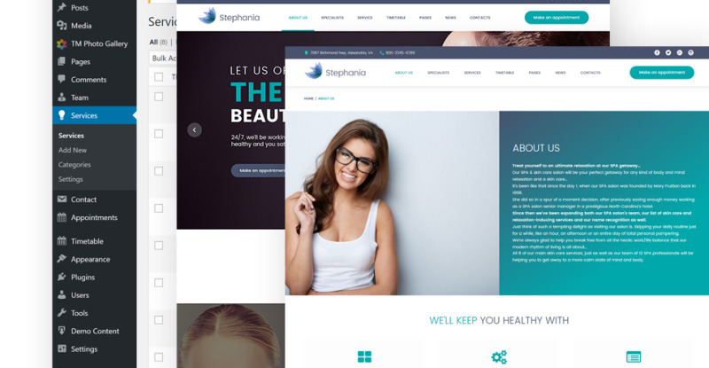 Stephania - Beauty Salon & Skin Care WordPress Theme - Features Image 4