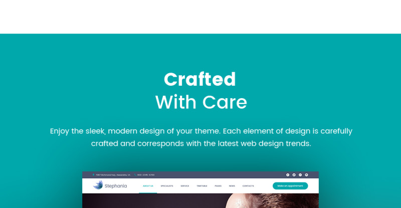 Stephania - Beauty Salon & Skin Care WordPress Theme - Features Image 22