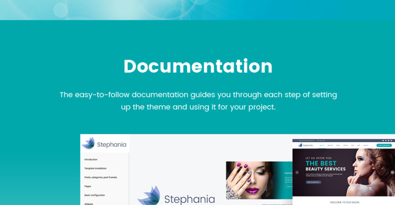Stephania - Beauty Salon & Skin Care WordPress Theme - Features Image 37