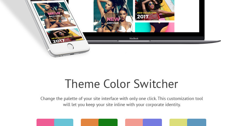 Swimwear Responsive Shopify Theme - Features Image 2